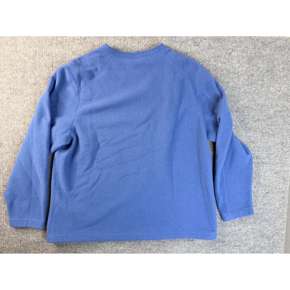 Nike ACG Fleece Sweatshirt Men XL Blue Crewneck Pullover Heavyweight Outdoor Y2K